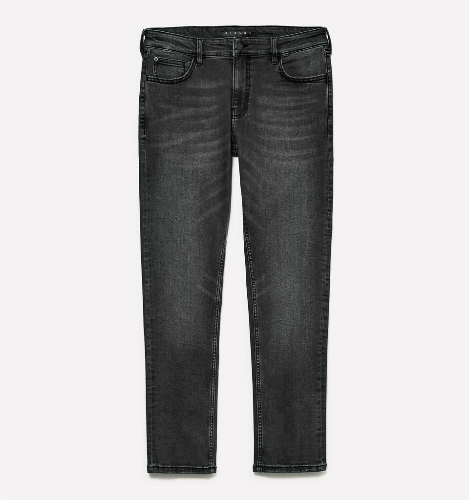 Black Style 73 skinny fit jeans - men's skinny fit jeans - Black | Sisley image number 1